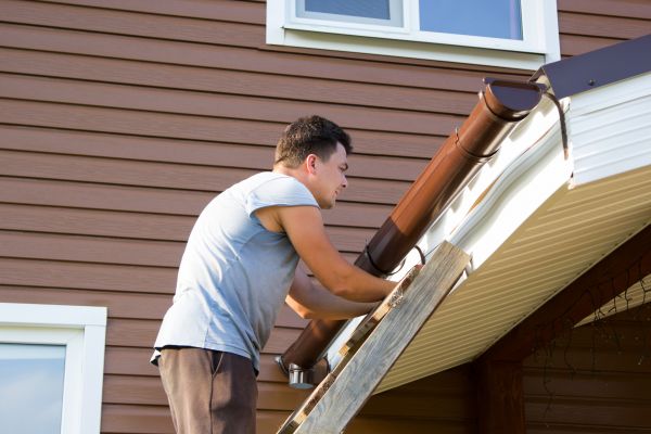 Porch Gutter Replacement in Muncie