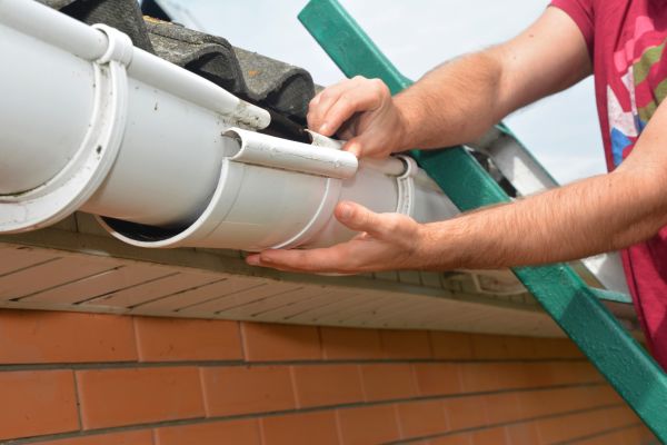 Large Gutter Repair in Muncie