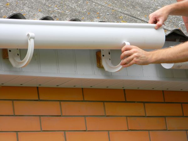 Half Round Gutter Installation in Muncie