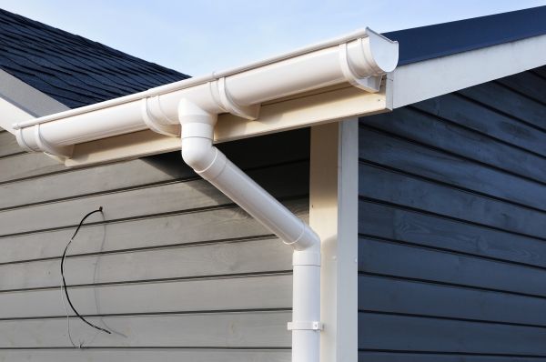 PVC Rain Gutter Installation in Muncie