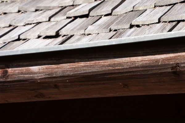 Wood Rain Gutter Installation in Muncie
