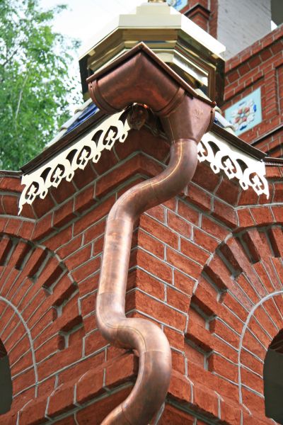 Church Downspout Installation in Muncie